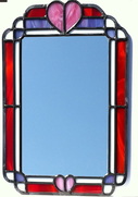 Handcrafted Stained Glass Mirrors, Gifts